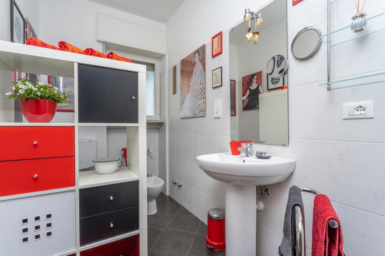 Udine Viale Venezia Huge Red Apartment Eksteriør bilde